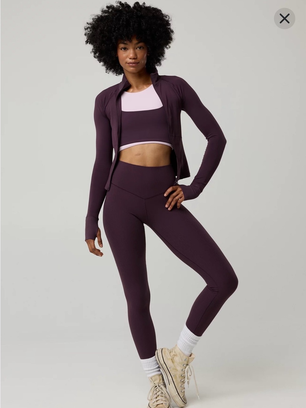 OFFLINE By Aerie Real Me XTRA High Waisted Ribbed Legging